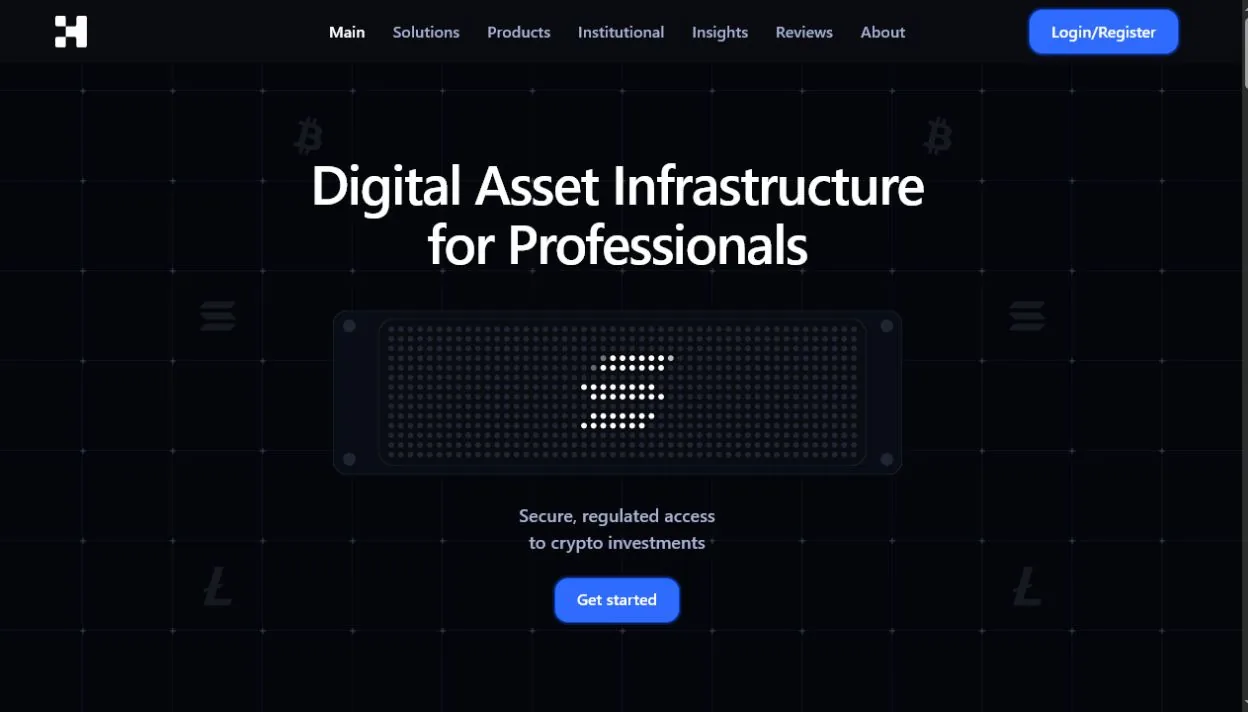 Интерфейс проекта Heritage AI: инвест платформа